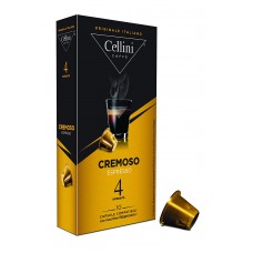 Capsule Caffè Cellini Espresso Cremoso compatibili Nespresso Capsule Caffè Cellini Espresso Cremoso compatibili Nespresso